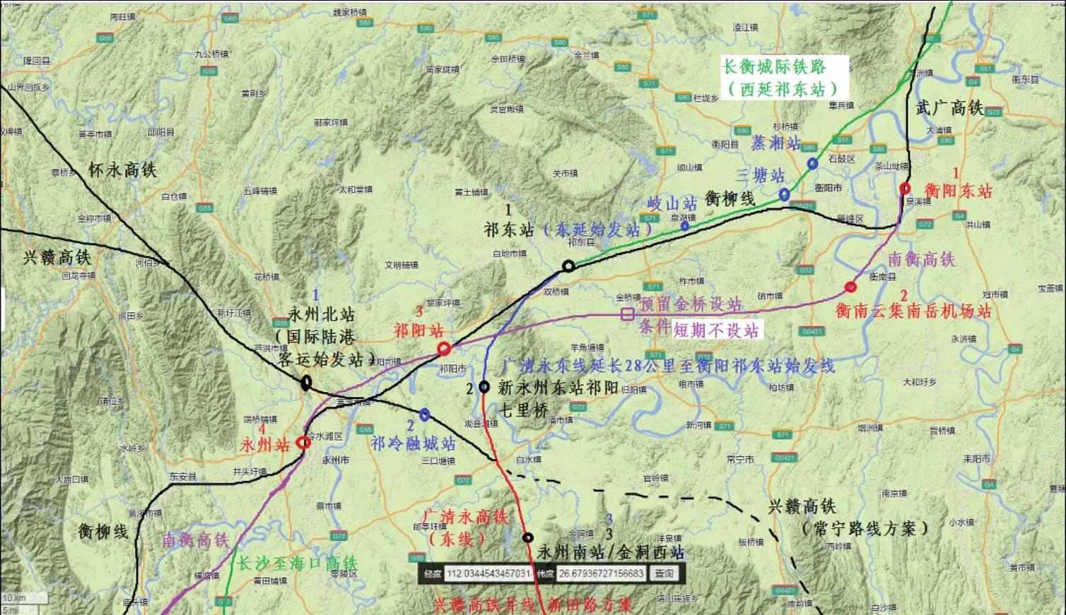 广清永高铁为啥砍了3站 长沙高铁西站能否扛起湖南最大高铁枢纽大旗