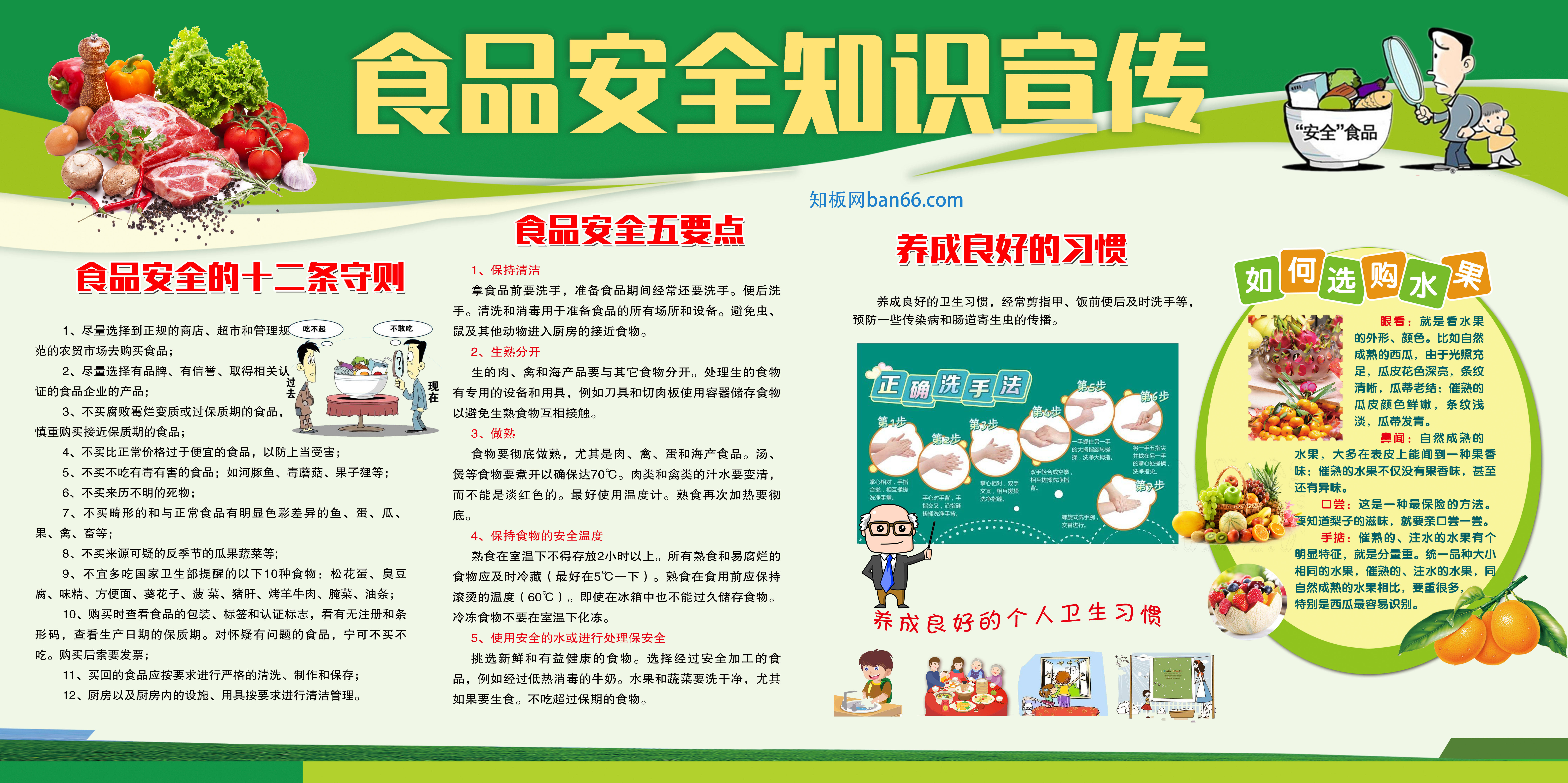 食品安全选购技巧 食物中毒预防指南