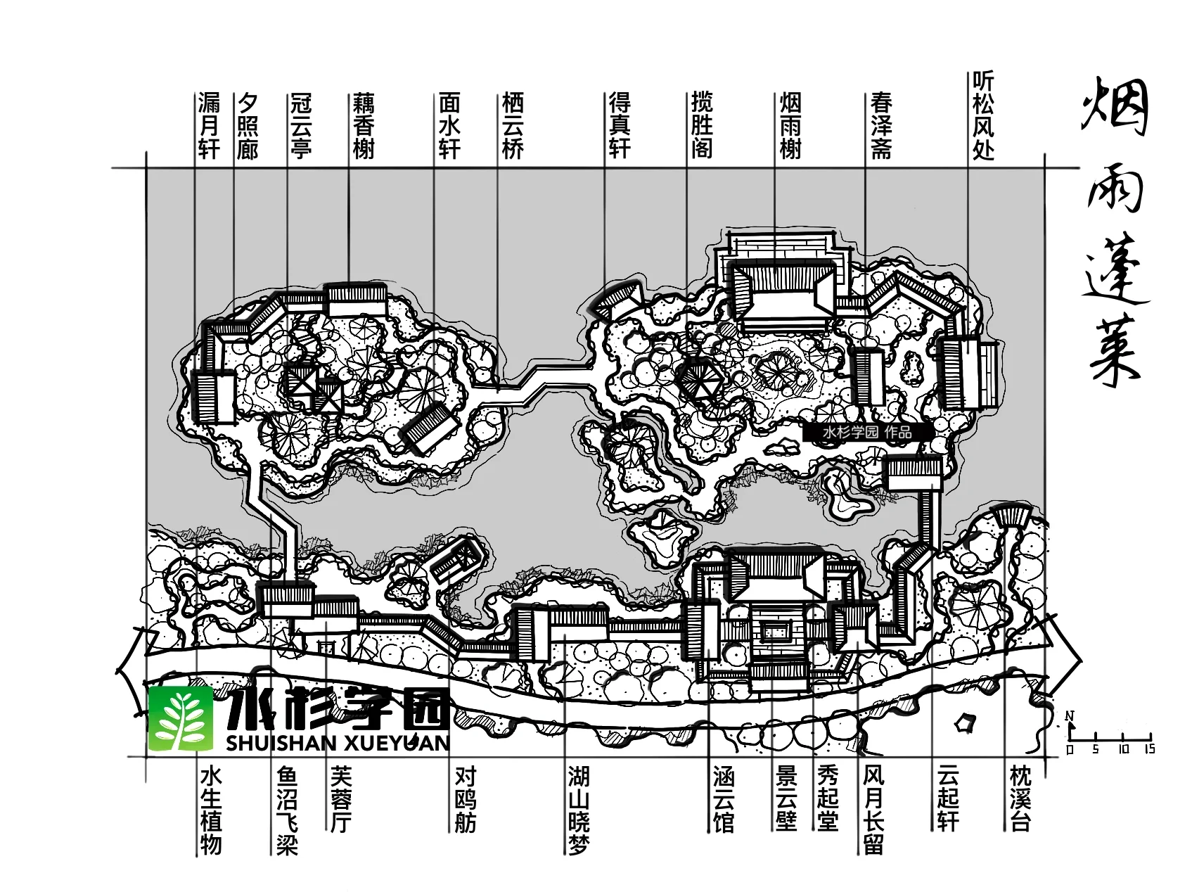 园林布局以小见大 拳山勺水的意境奥秘
